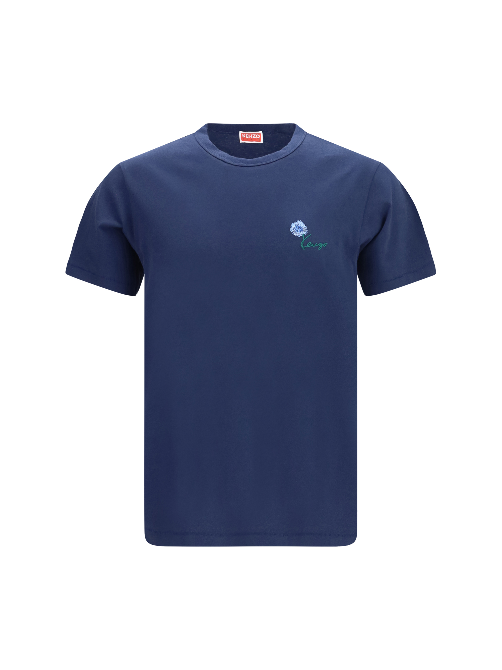 Kenzo Tulip embroidered cotton T-shirt