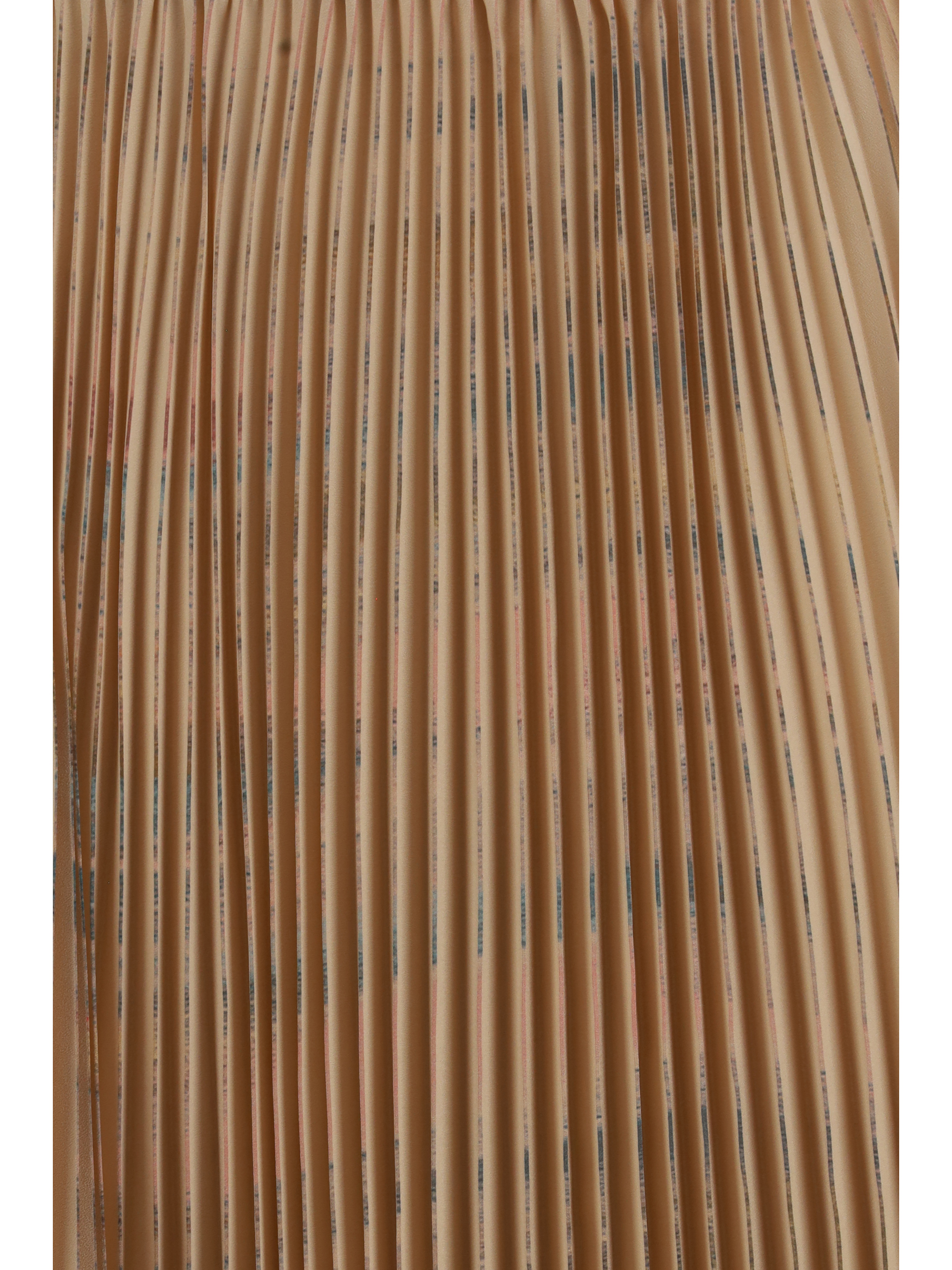 Pleated midi Skirt
