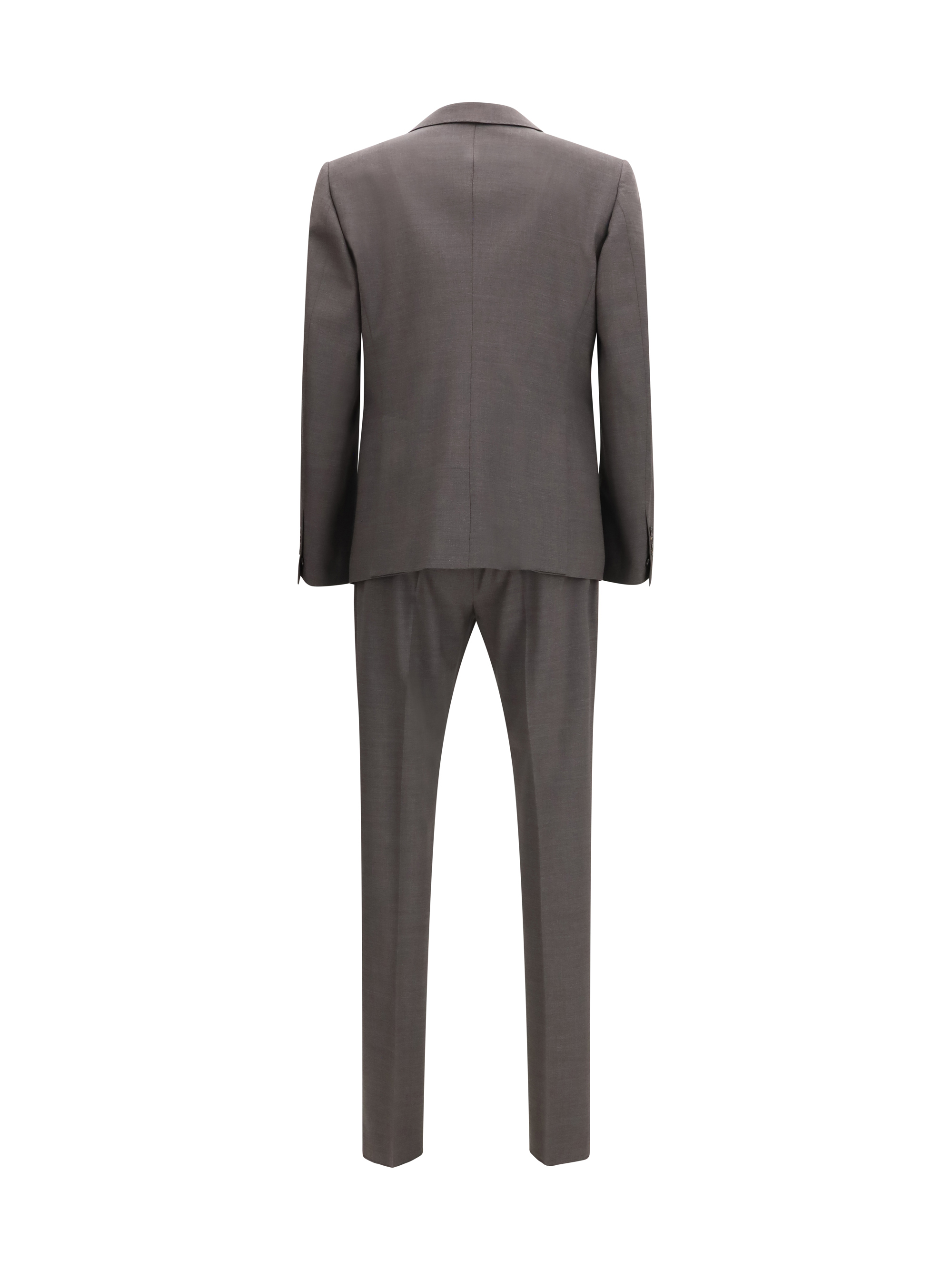 Single-breasted wool-blend Suit