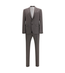 Single-breasted wool-blend Suit