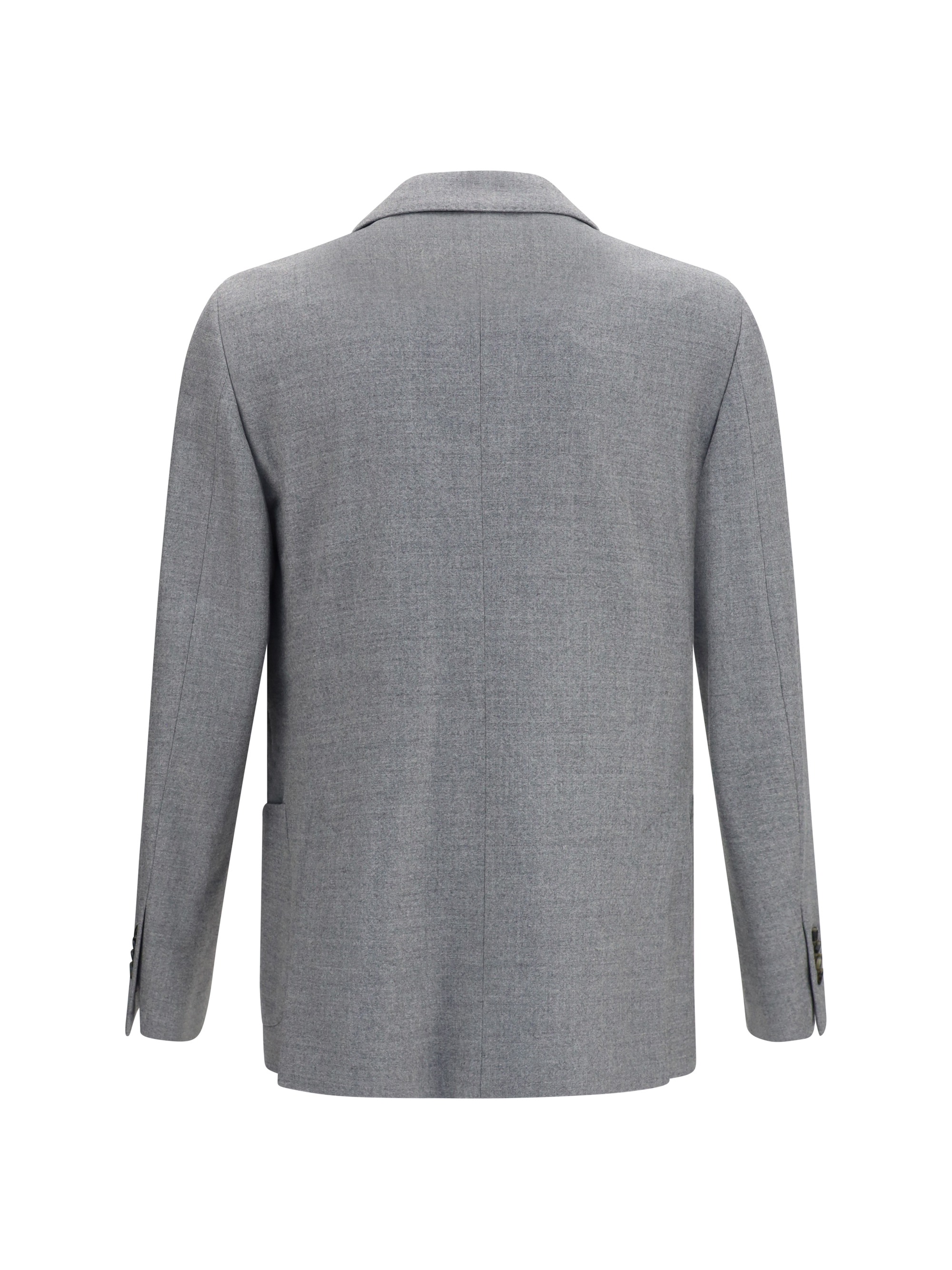 Double-breasted wool-blend Jacket