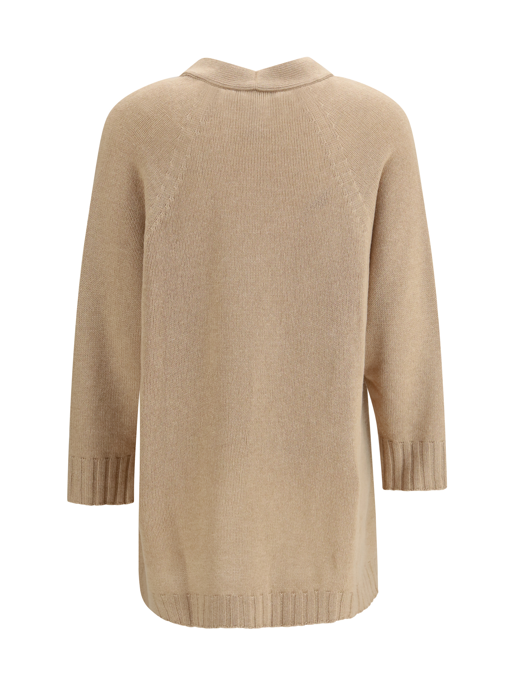 Cardigan in fine knit with a V-neckline