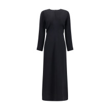 Long-sleeve low-waist Dress