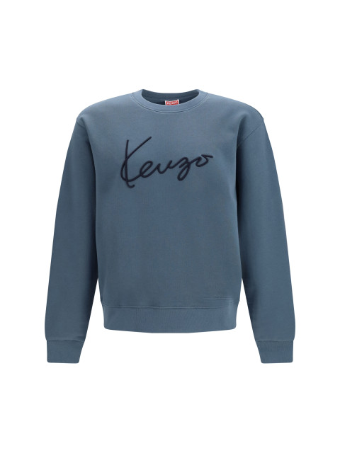 Kenzo signature embroidered cotton Sweatshirt