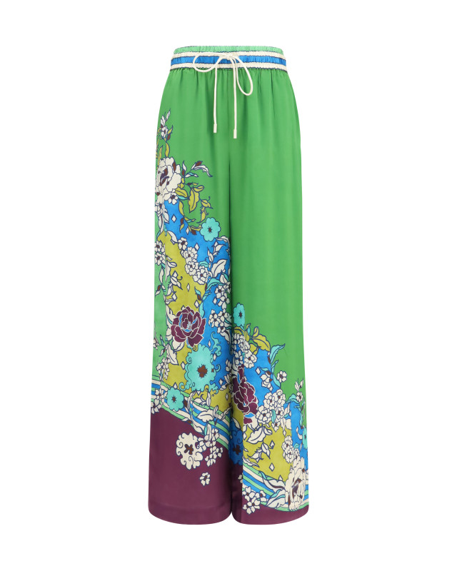 Nanci silk Pants