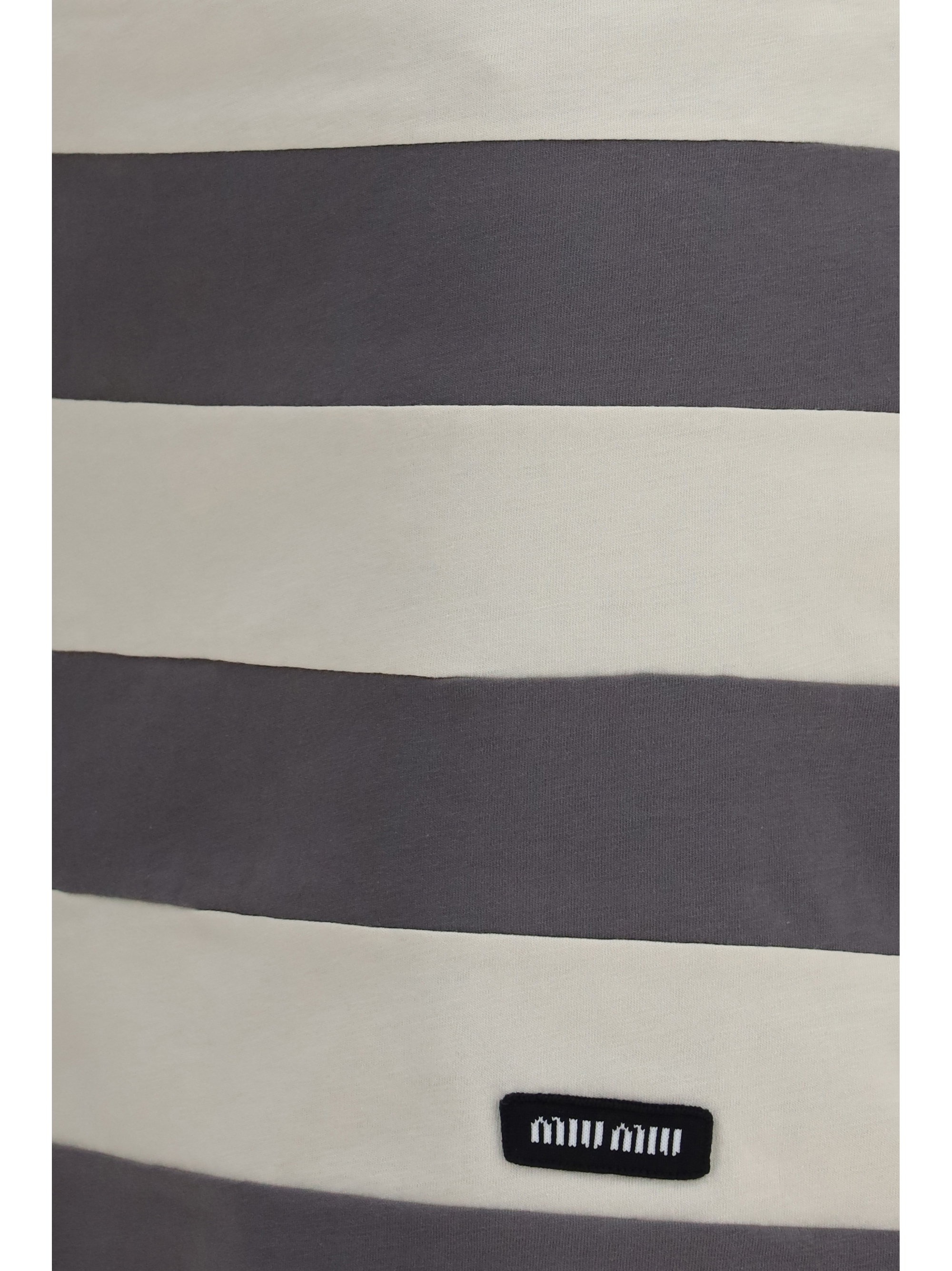 Striped cotton Mini Skirt
