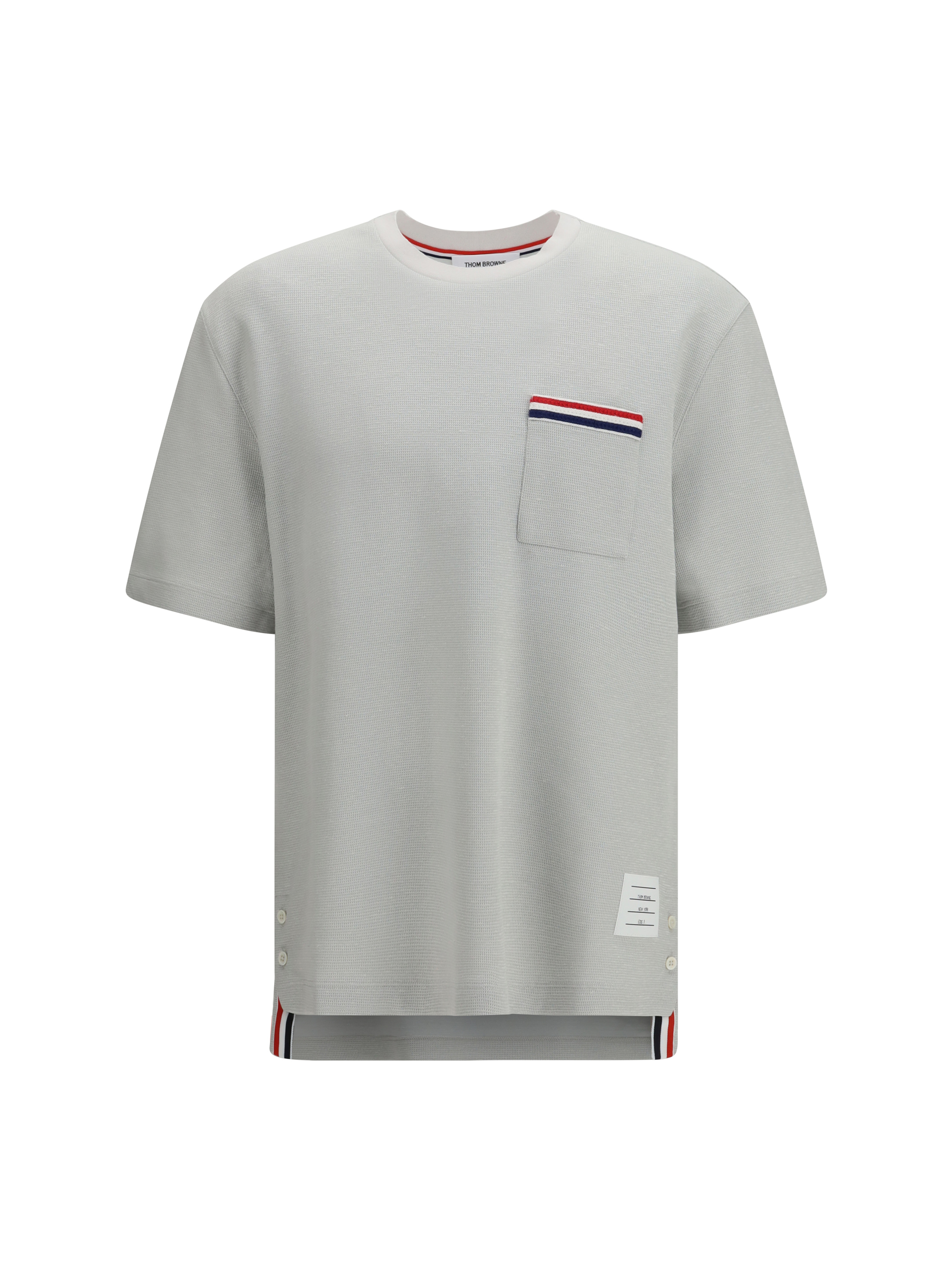 Short-sleeve cotton-linen T-shirt