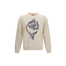 Kenzo Tulip wool and cotton Sweater