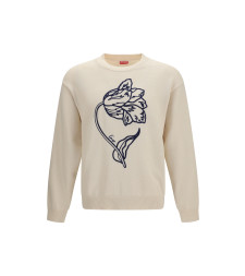 Kenzo Tulip wool and cotton Sweater