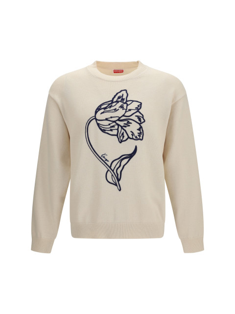 Kenzo Tulip wool and cotton Sweater