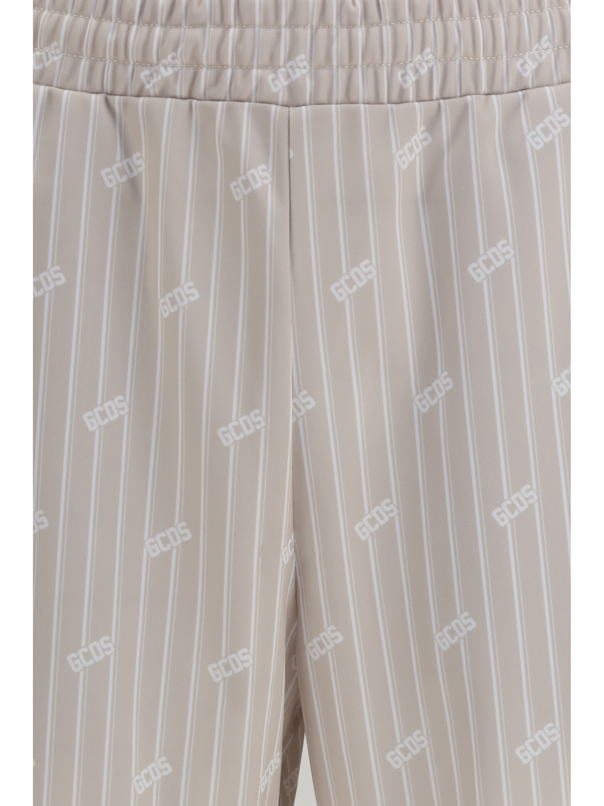 All-over logo pinstripe track Pants