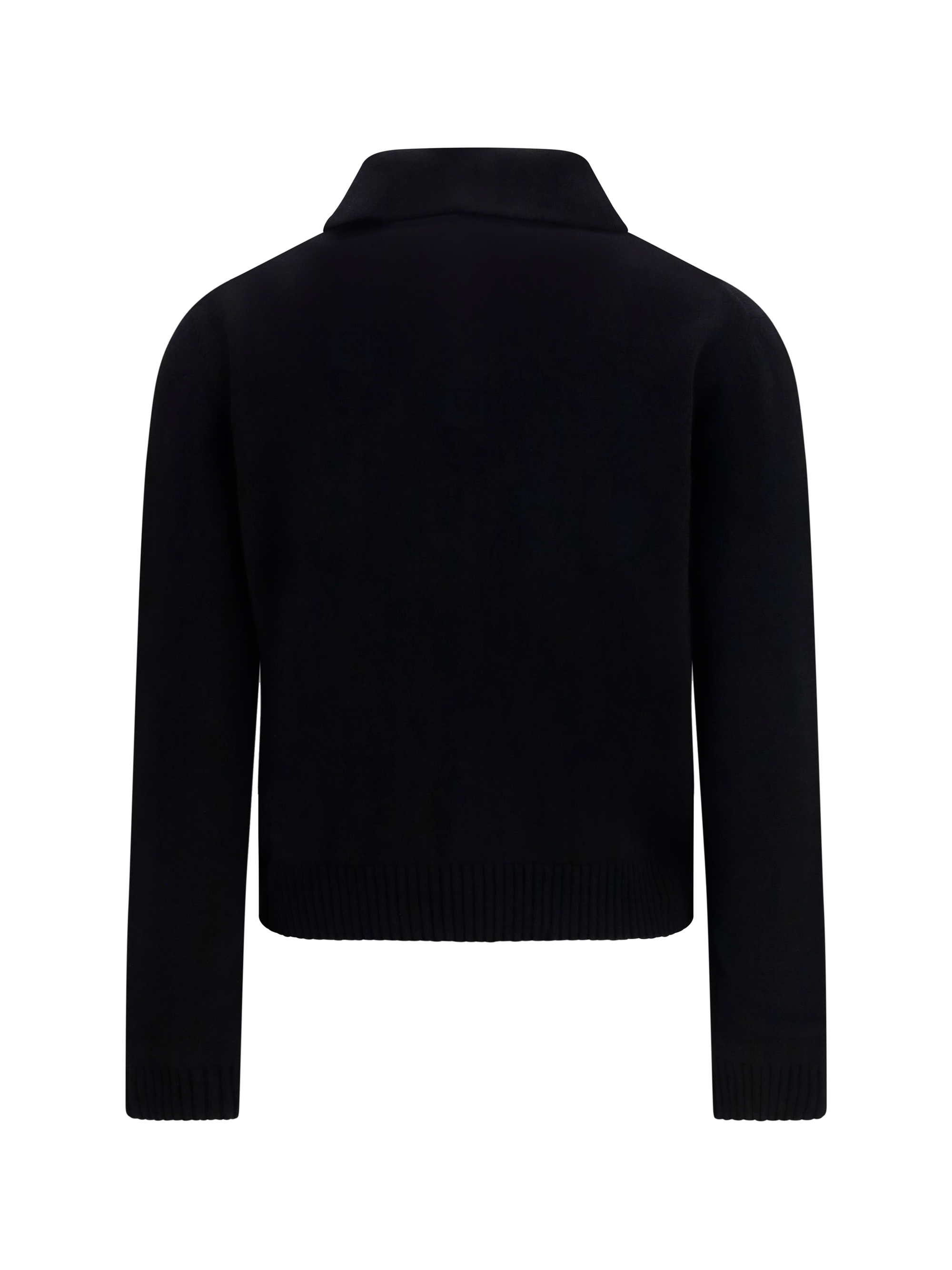 Wool and cashmere polo Sweater