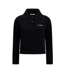 Wool and cashmere polo Sweater
