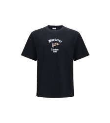 Check cotton T-shirt