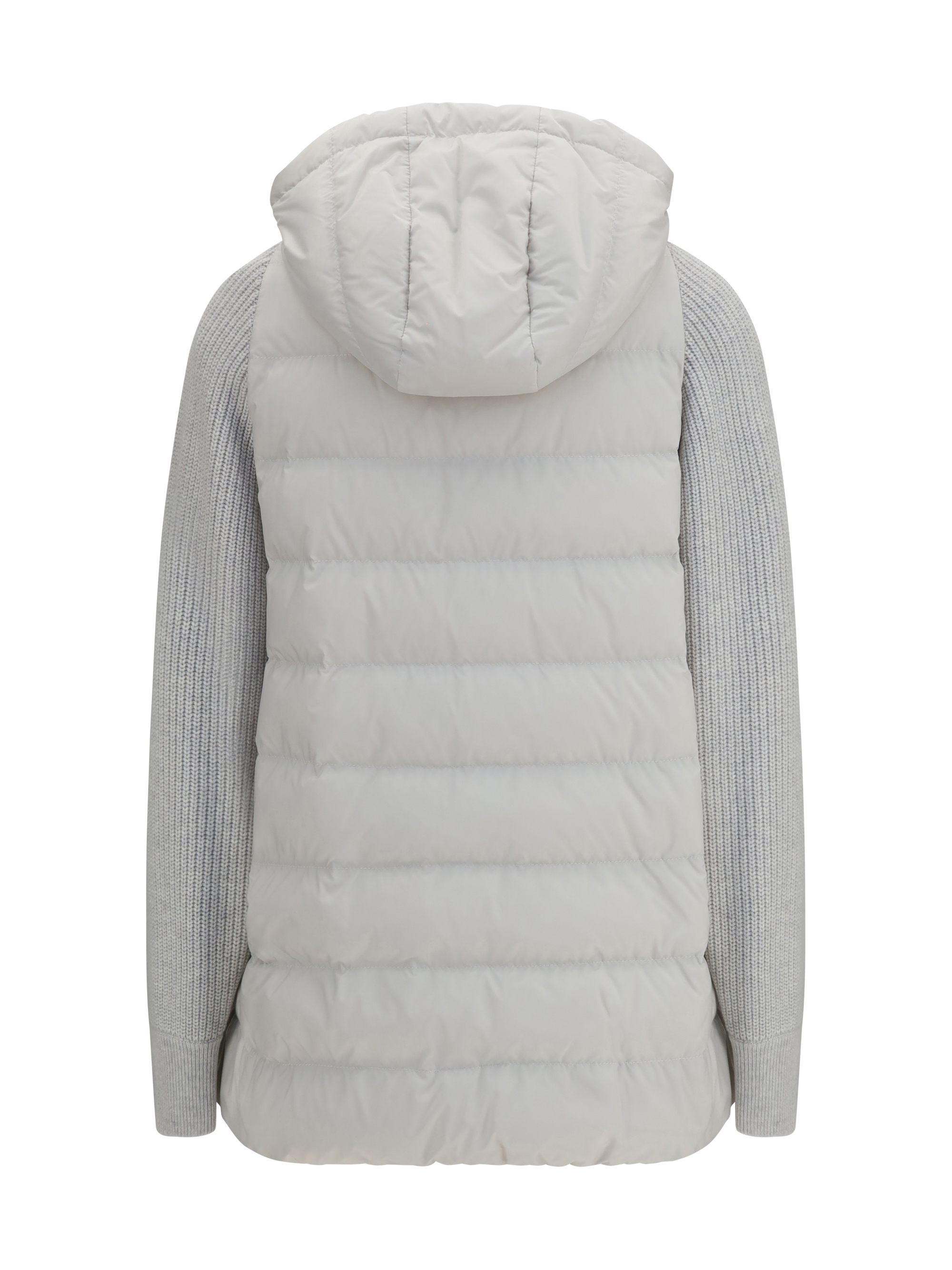 Long monili chain Puffer Jacket