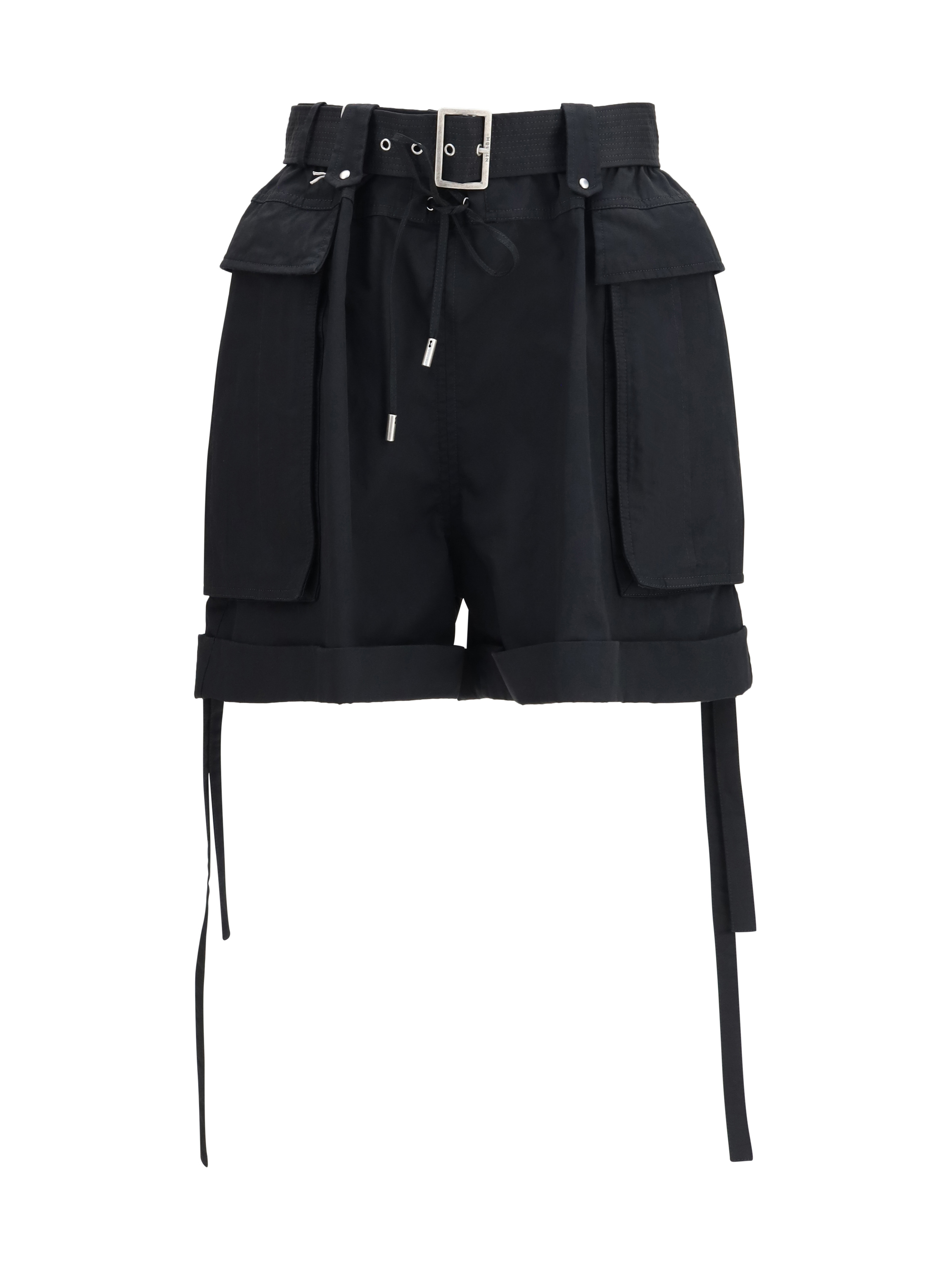 Cotton Shorts with belt