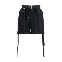 Cotton Shorts with belt