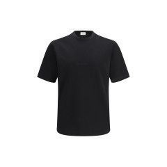Cotton jersey T-shirt with embroidered logo