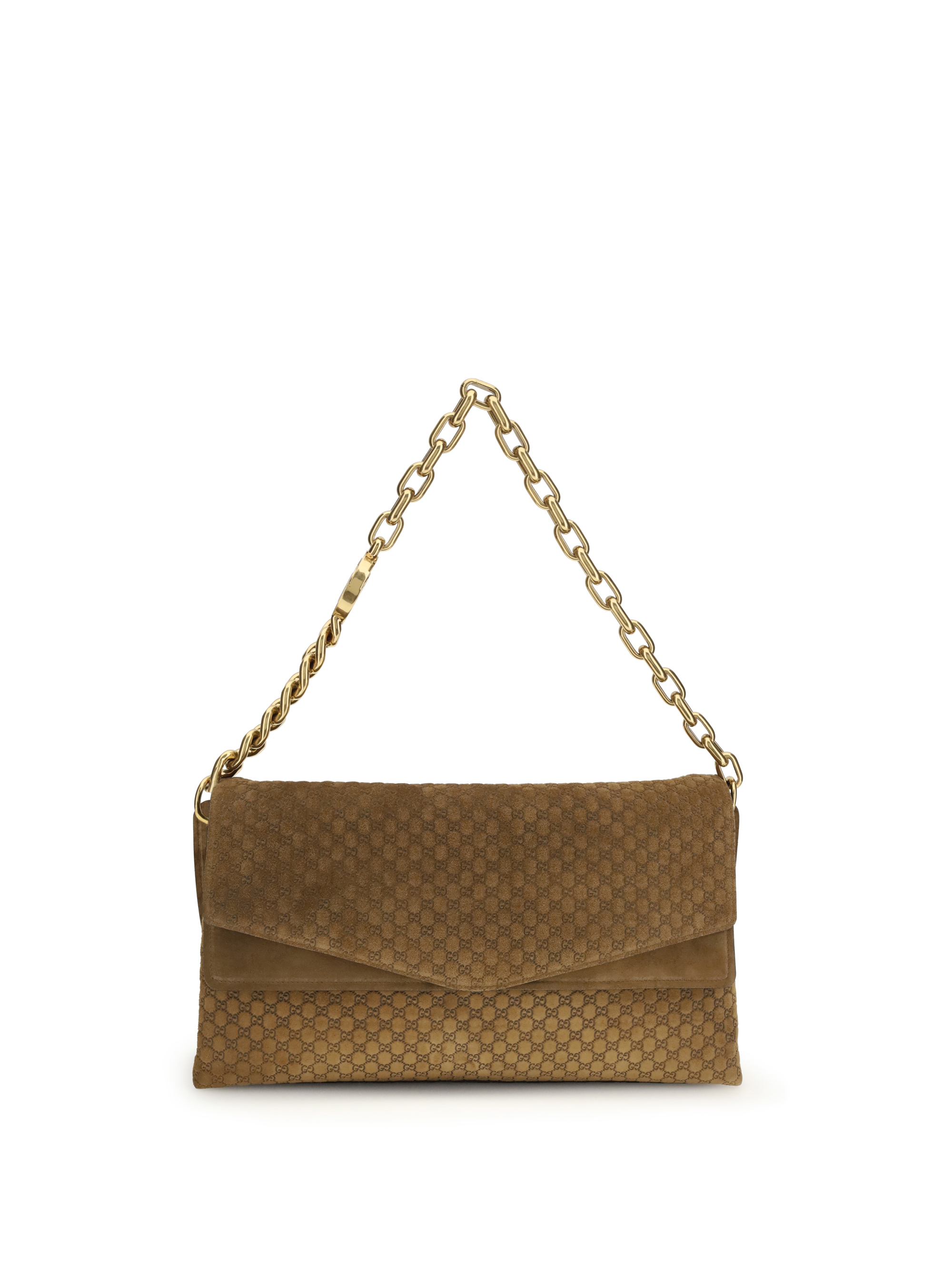 Large suede Shoulder Bag