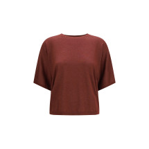 Short-sleeve cashmere and silk Sweater