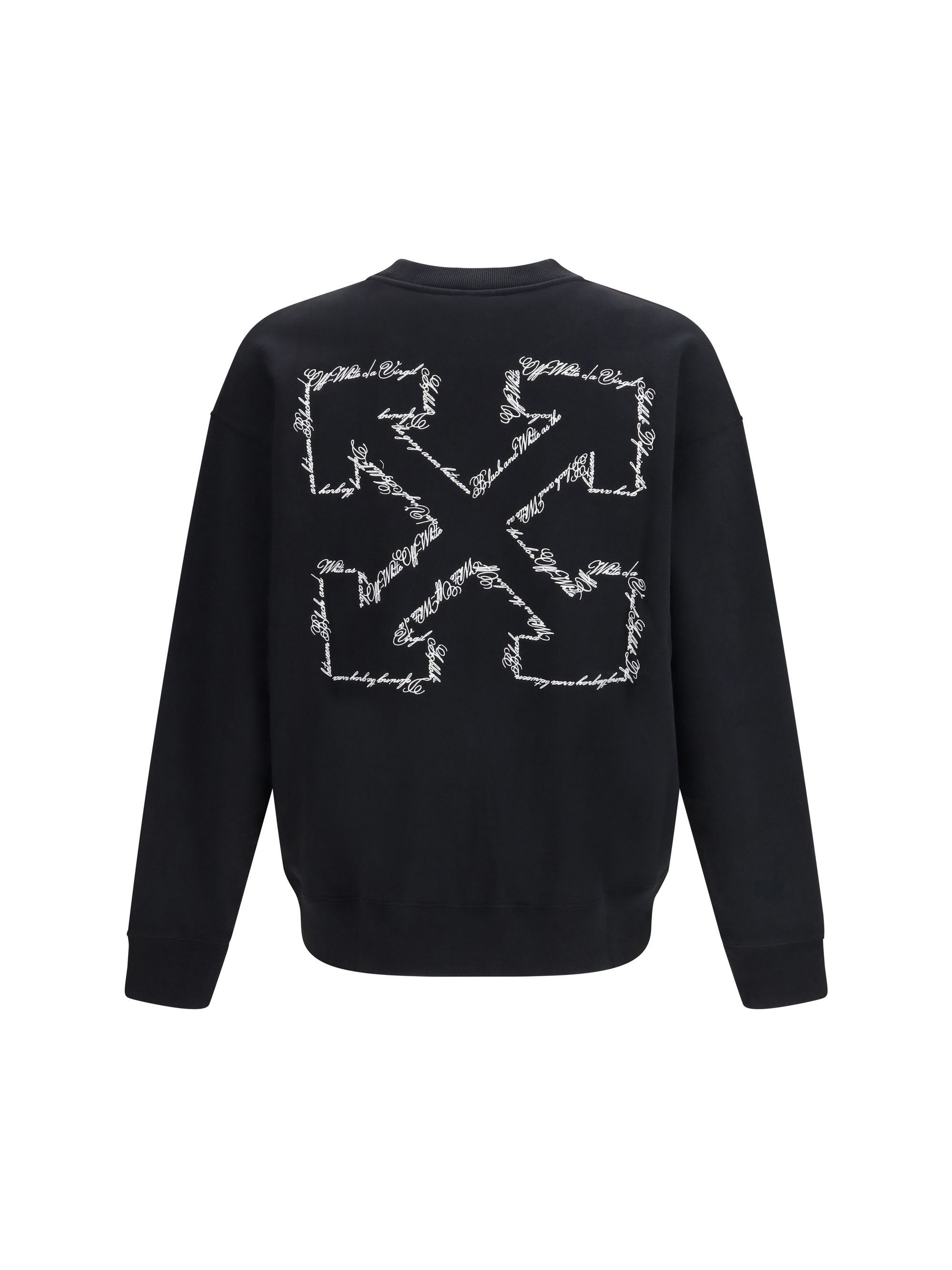 Script Arrow crewneck Sweatshirt