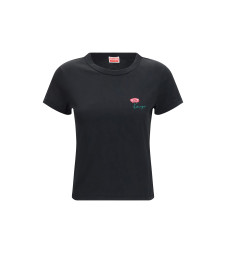 Kenzo Tulip embroidered cotton T-shirt