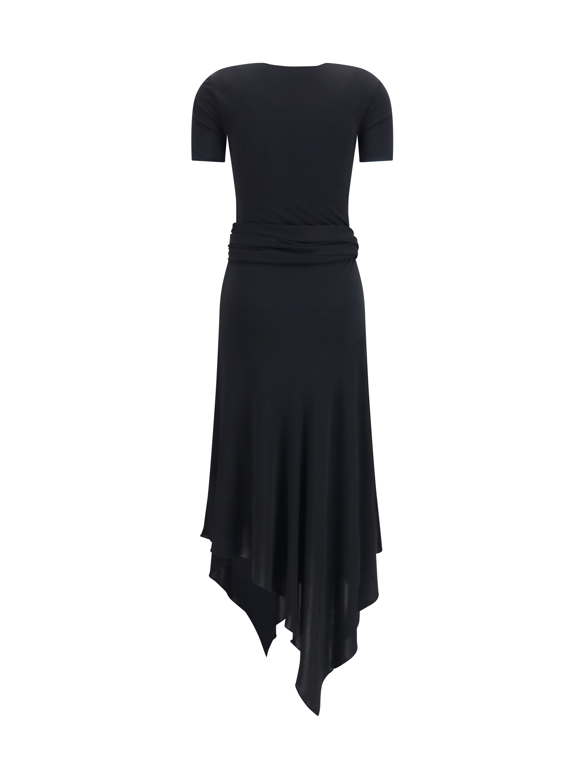 Belted jersey Dress