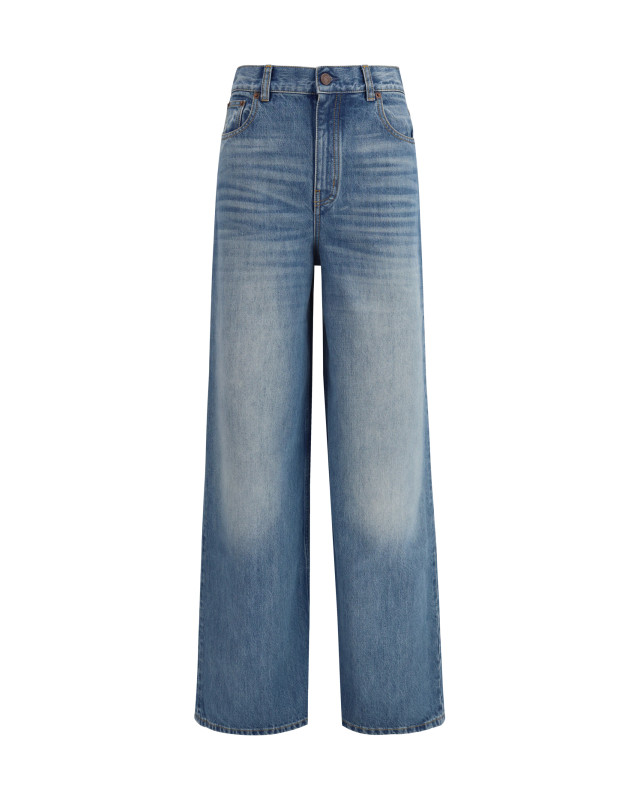 High-Rise Wide-Leg Jeans