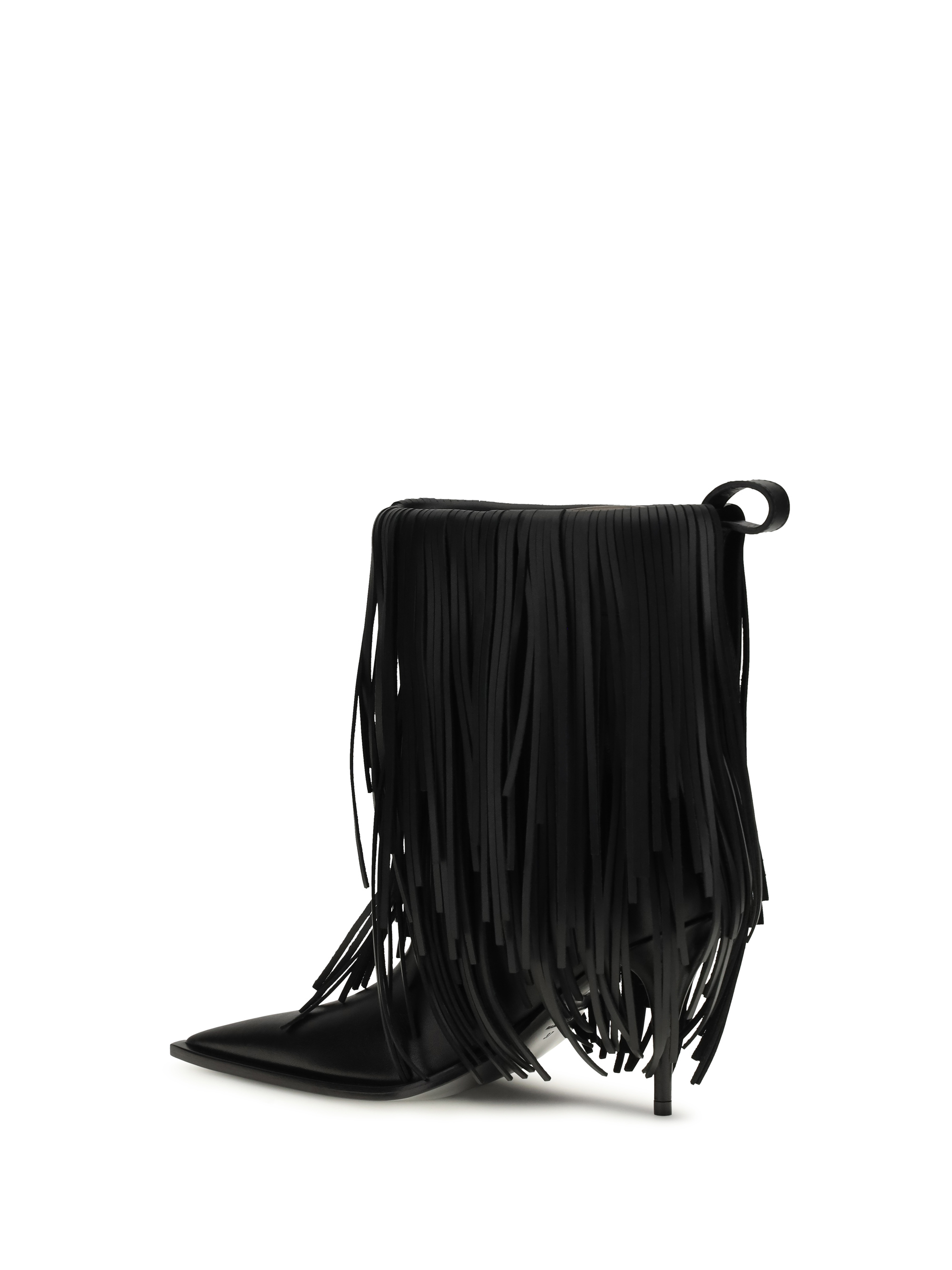 Avenue Fringe Ankle Boots