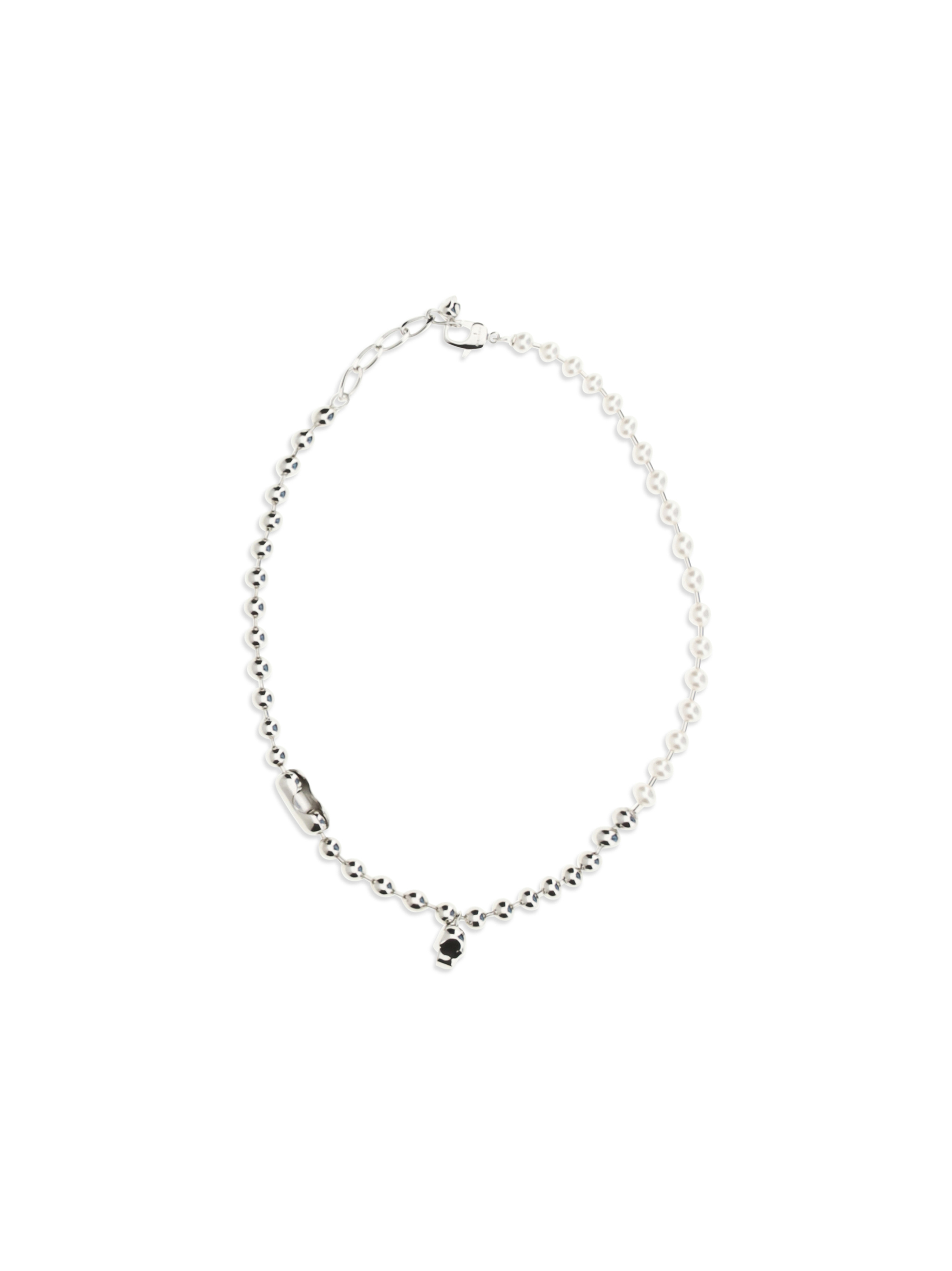 Pearl skull Necklace