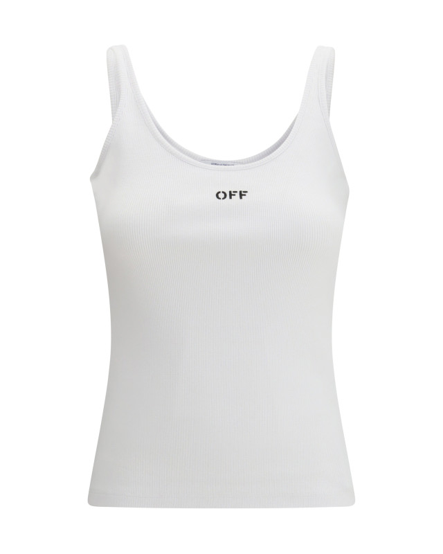Off Stamp Rib Tank Top