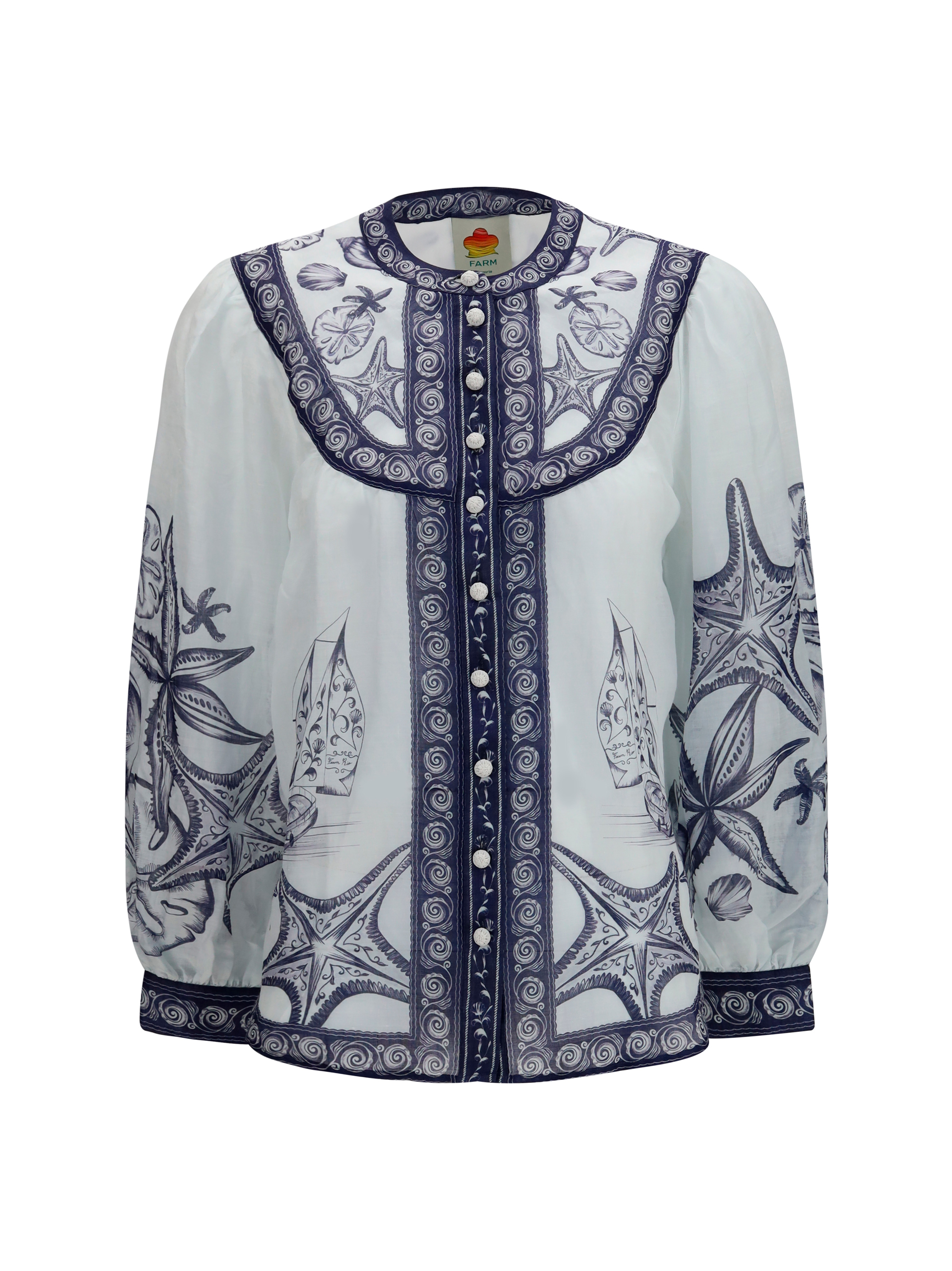 Seaside print Blouse