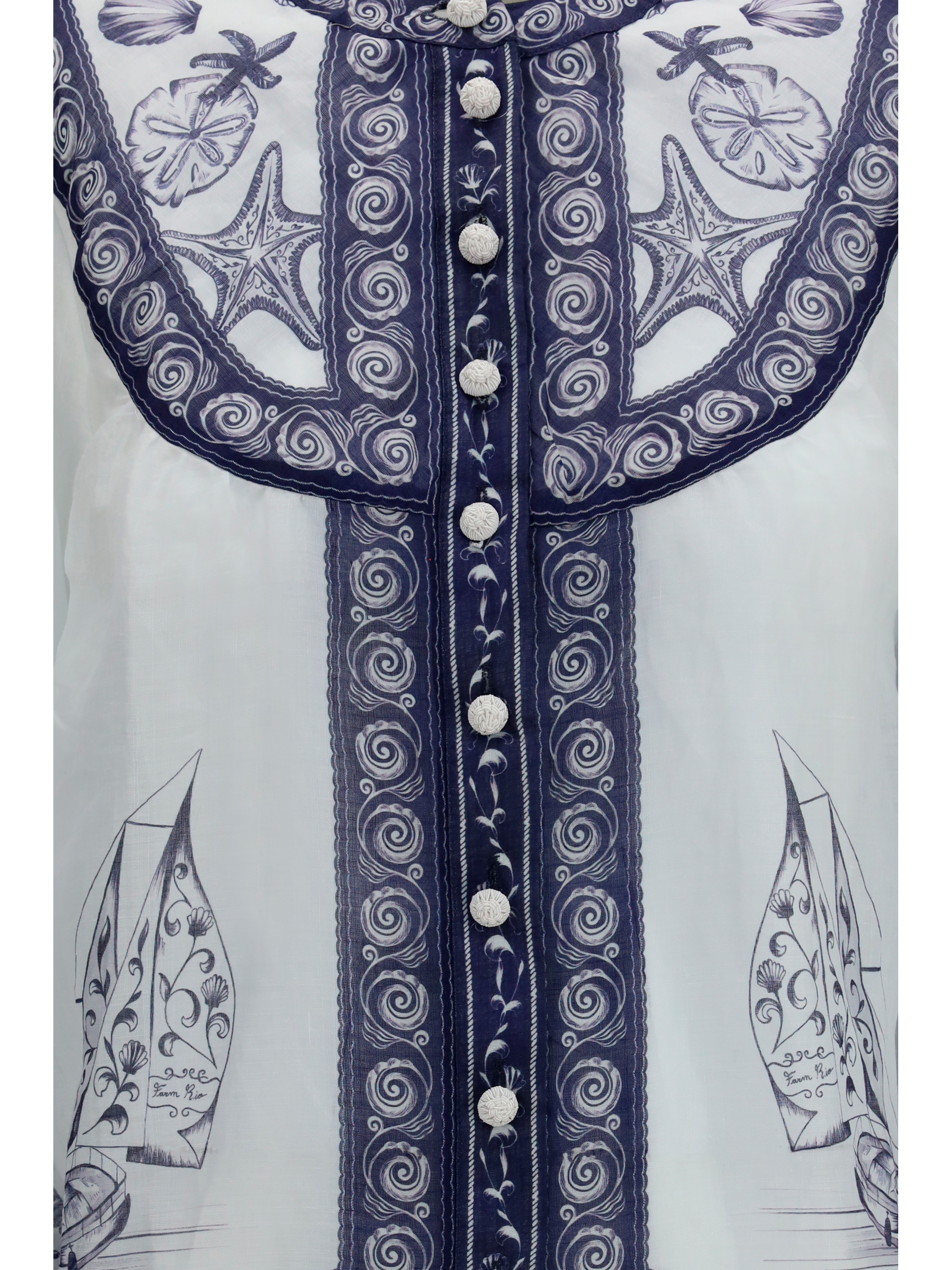 Seaside print Blouse