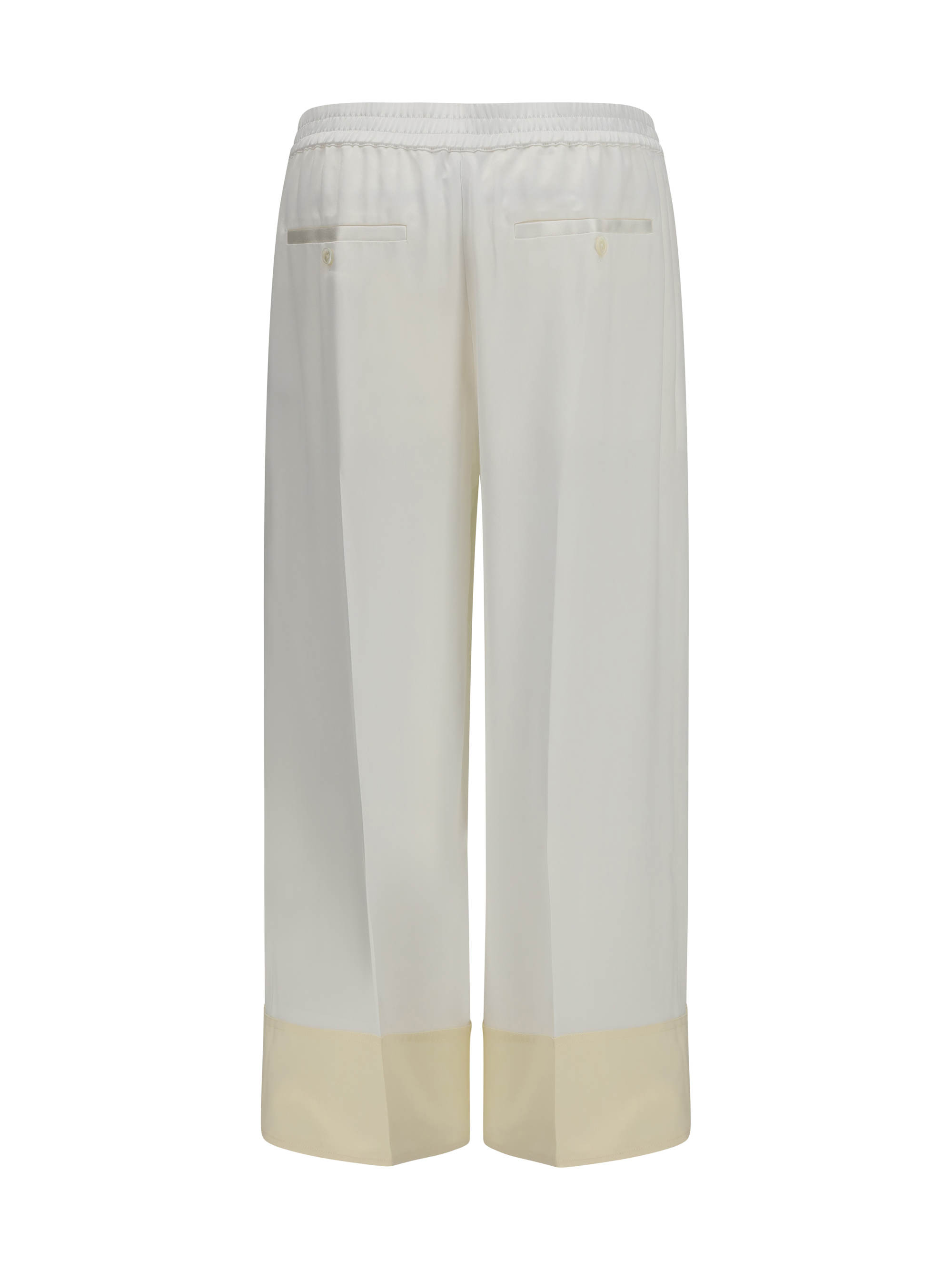Drawstring satin Pants