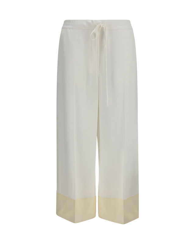 Drawstring satin Pants