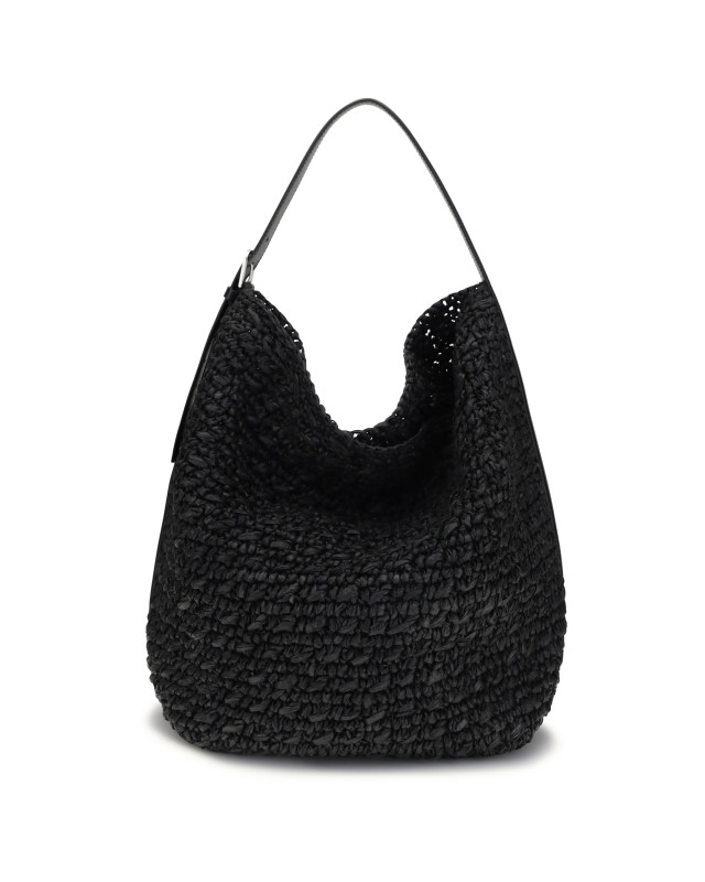 Paper raffia Tote Shoulder Bag