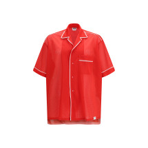 Technical mesh Shirt with reversed 22 print