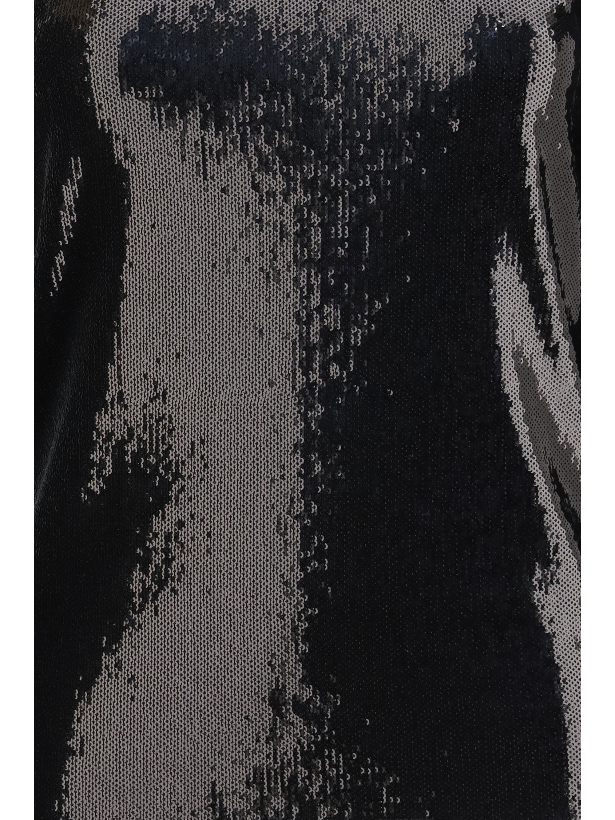 Long-sleeved sequin Top