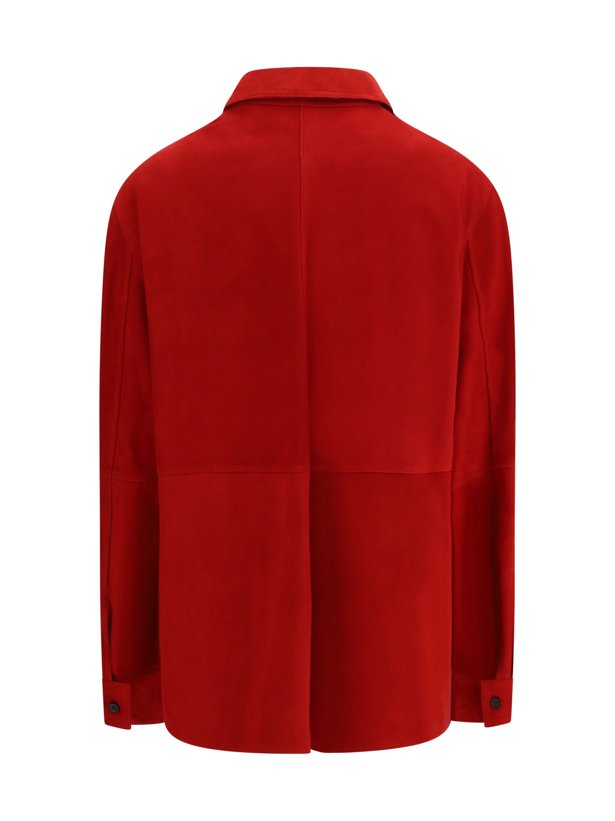 Suede Shirt Jacket