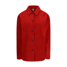 Suede Shirt Jacket