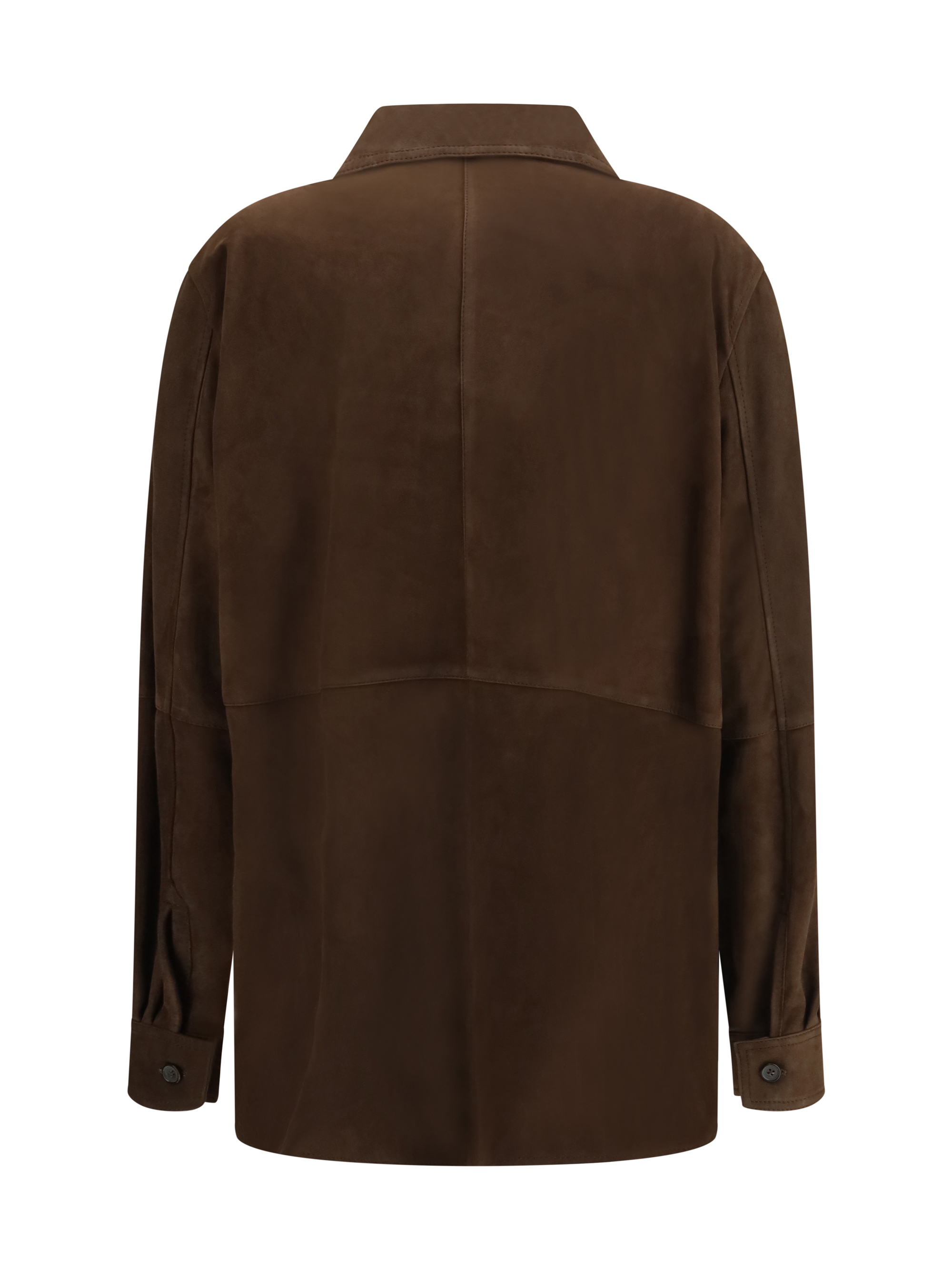 Suede Shirt Jacket