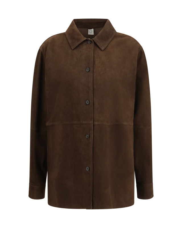 Suede Shirt Jacket