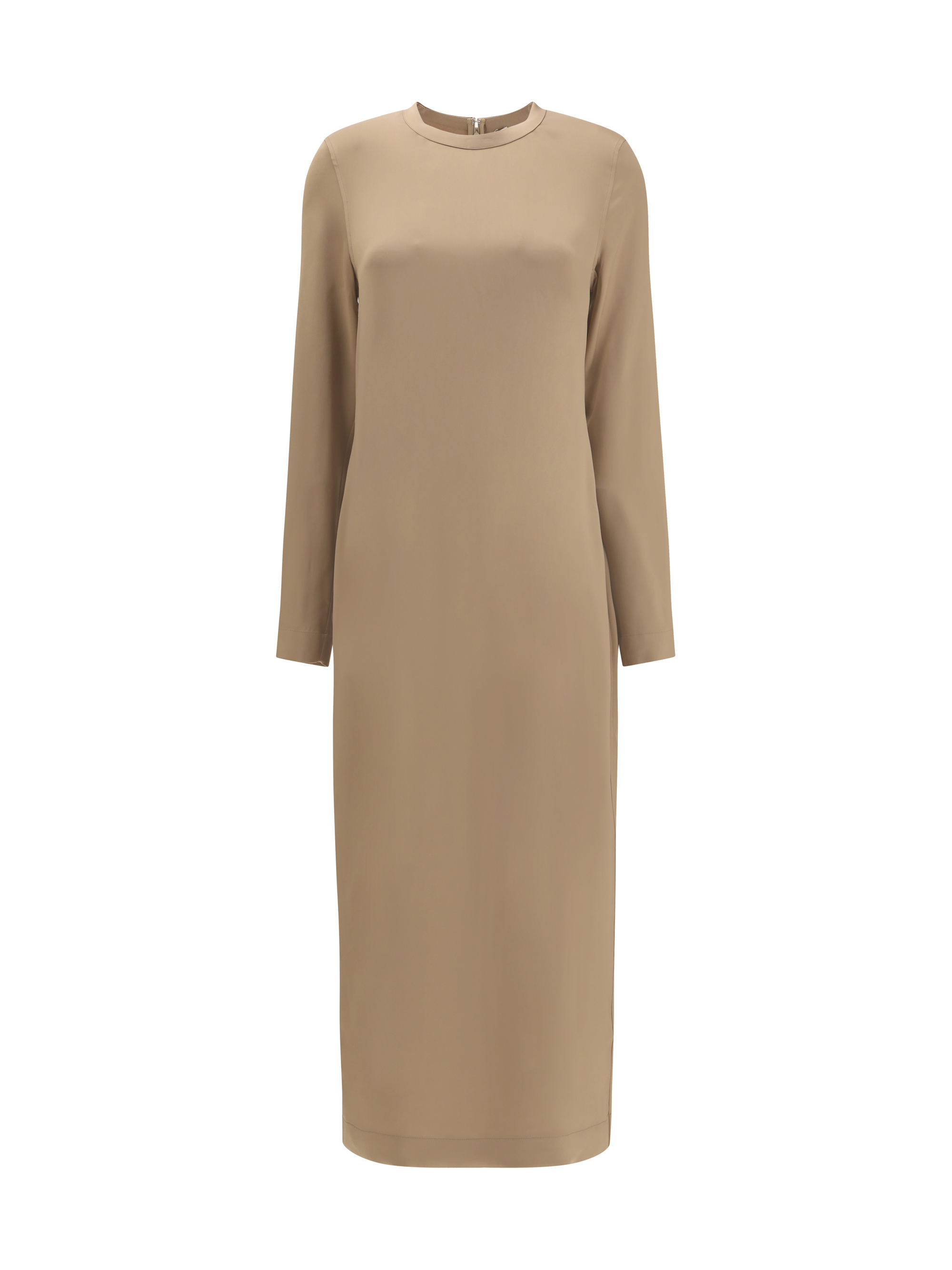 Long satin Dress