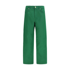 Cotton and linen Pants