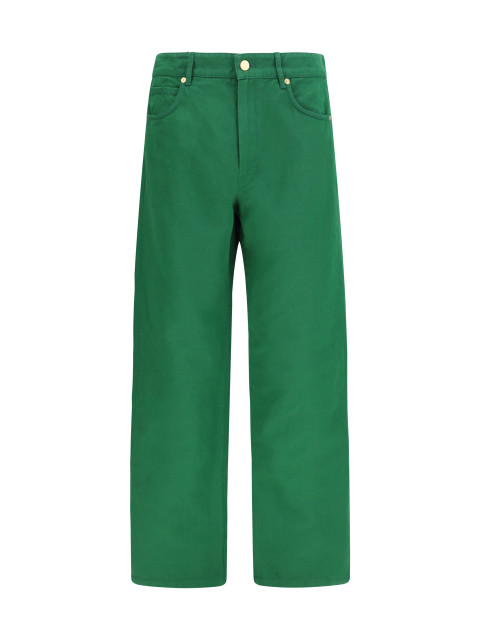 Cotton and linen Pants