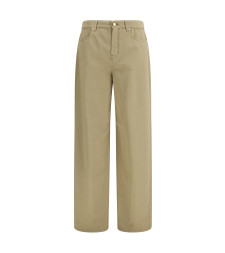 Baggy Pants in pure cotton satin