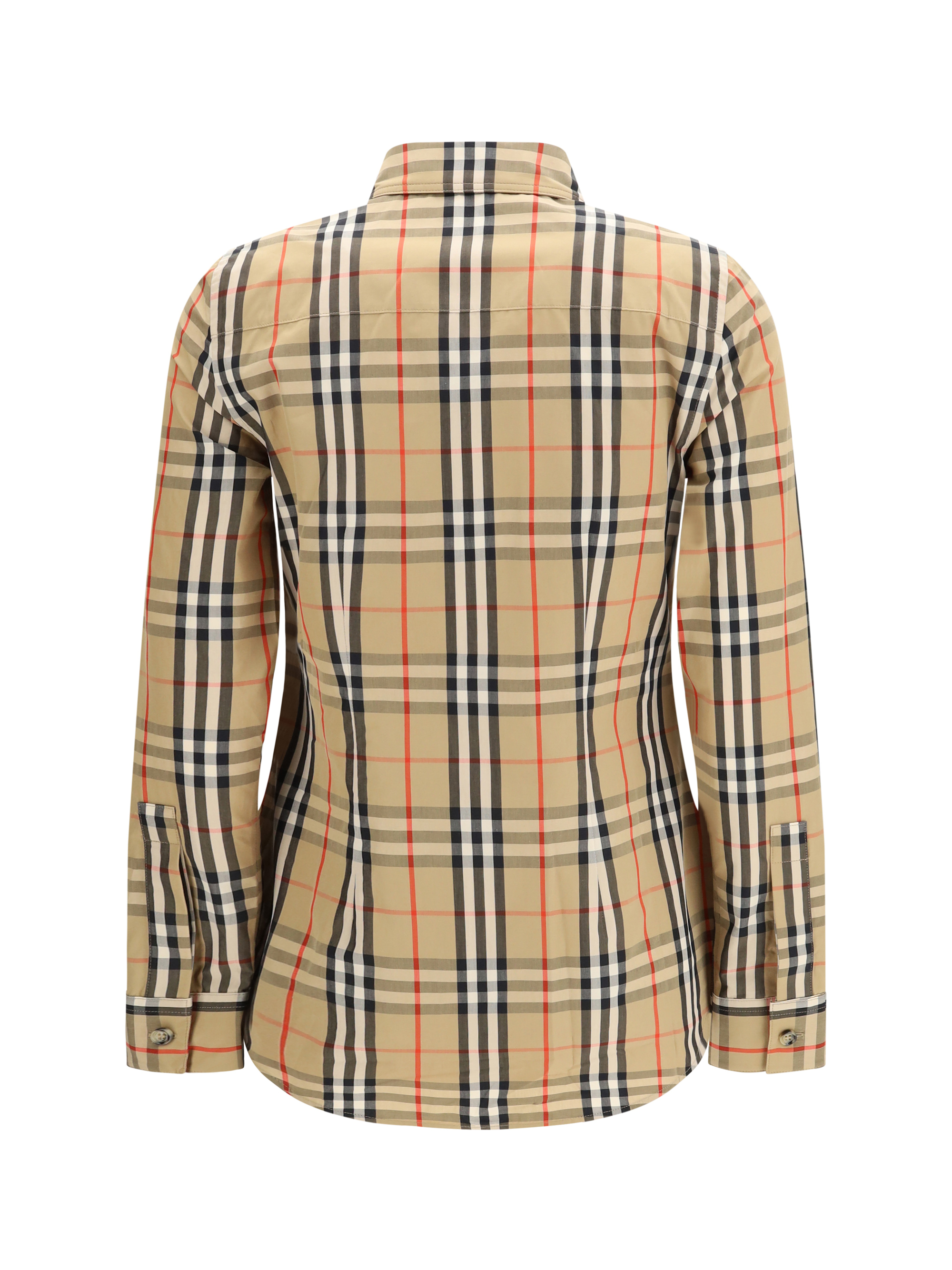 Stretch cotton Check Shirt