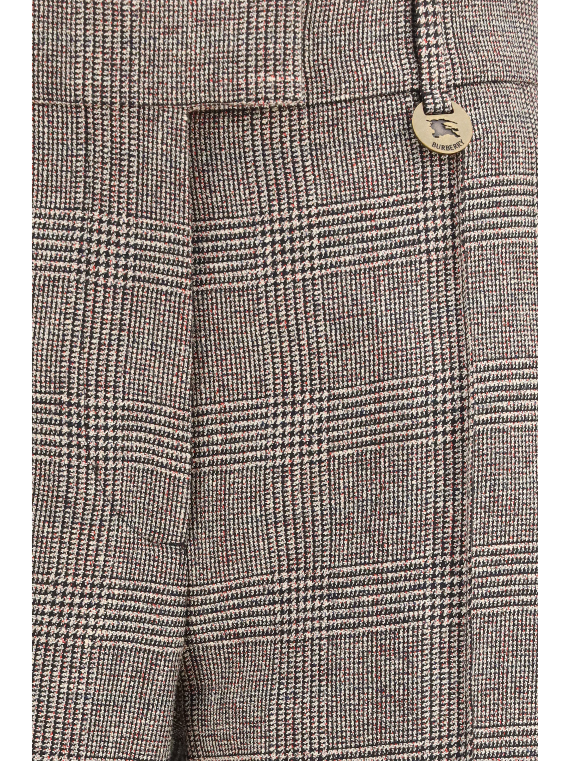 Tailored linen and wool-blend Pants