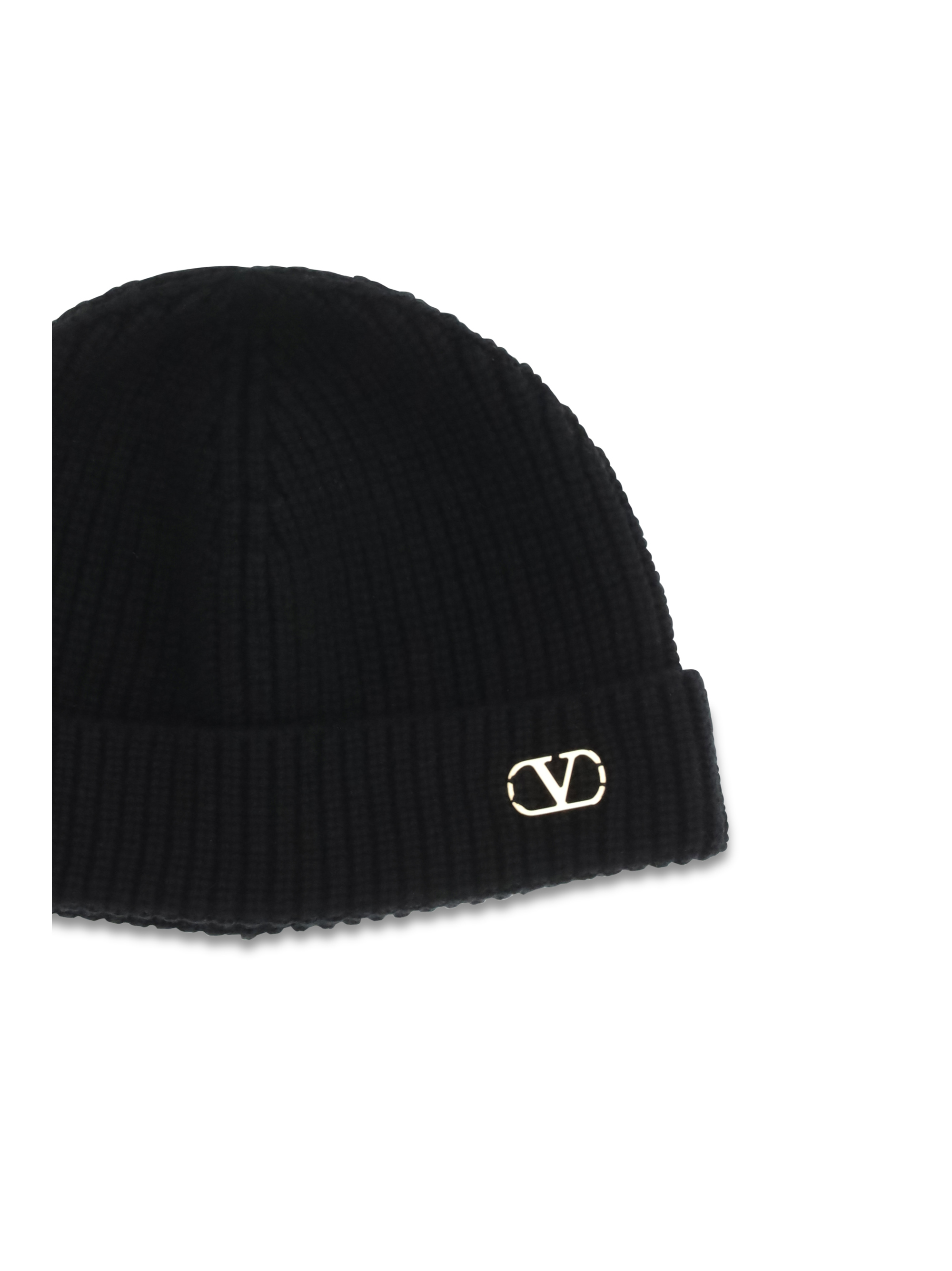 VLogo Beanie in cashmere
