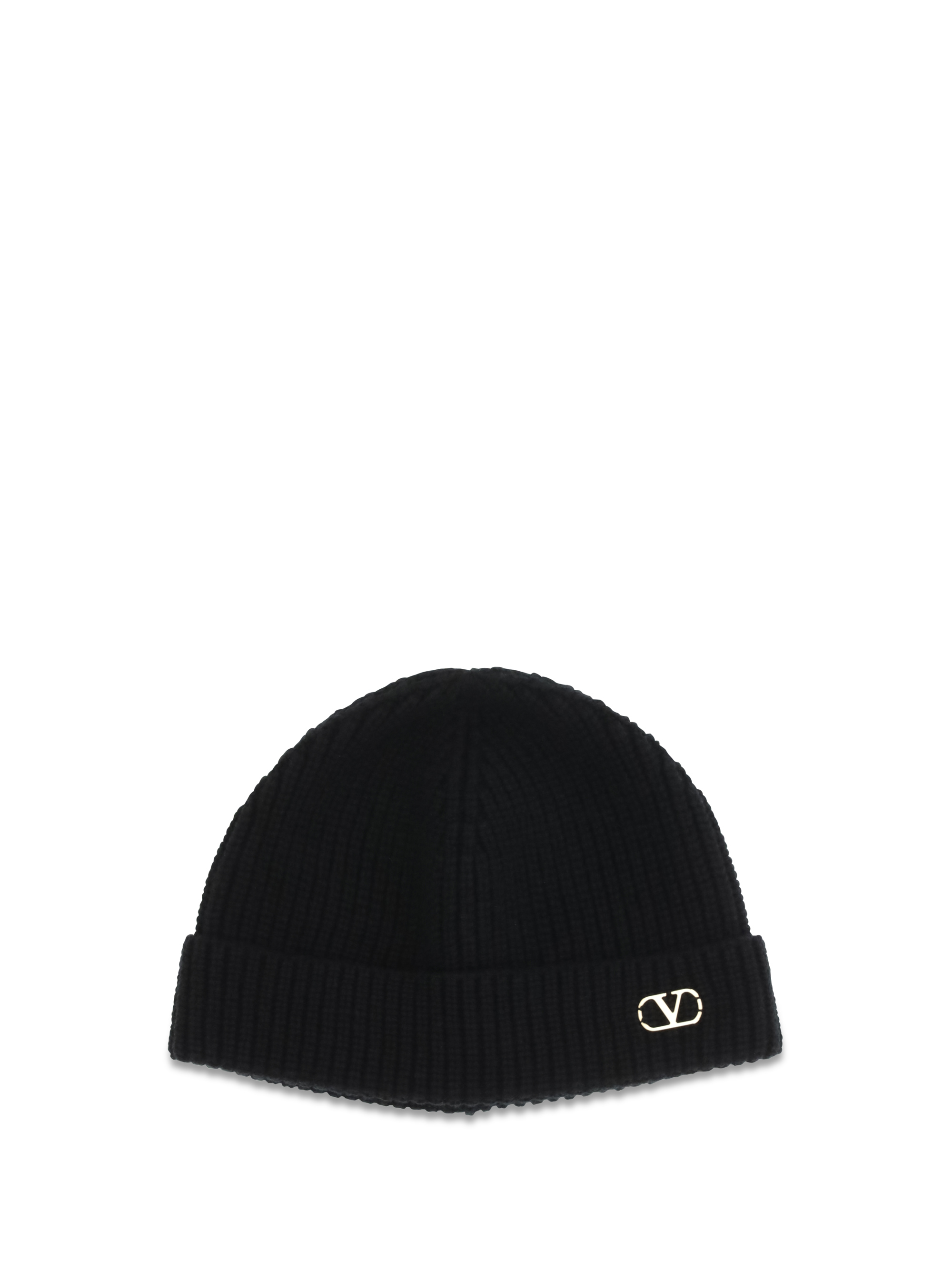 VLogo Beanie in cashmere